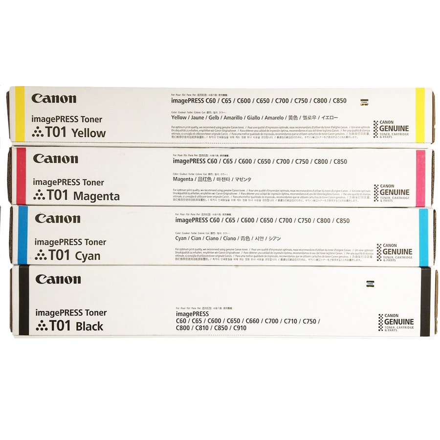キャノン　Canon 純正　imagePRESS トナー T01 4色セット キャノン 純正トナーカートリッジ imagePRESS Toner T01 4色セット
