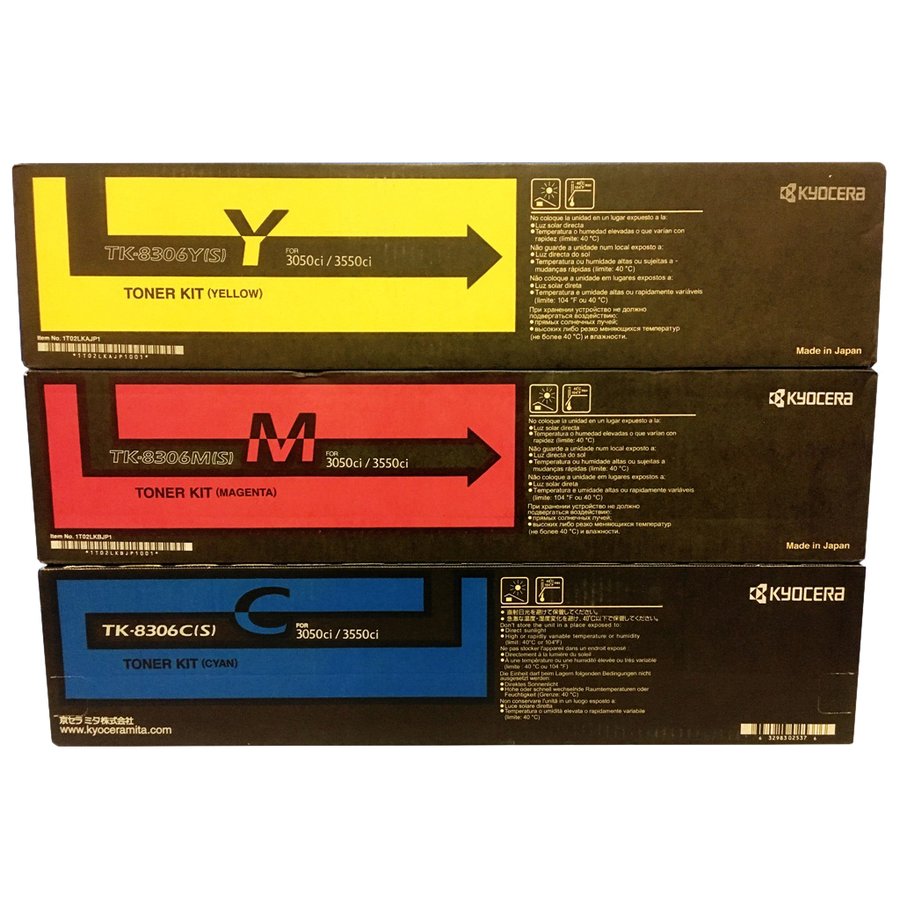 kyocera トナー 3色セット