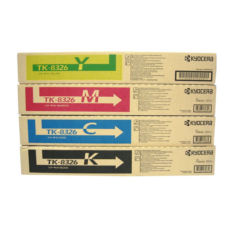 京セラ 純正トナーカートリッジ TK-8326 4色セット TASKalfa 2551ci 大