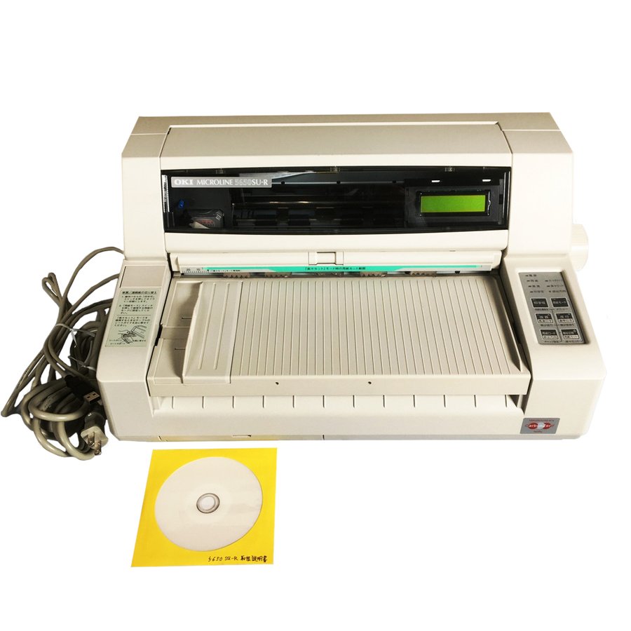 動作OKI MICROLINE 5650SU-R ドットインパクトプリンタ