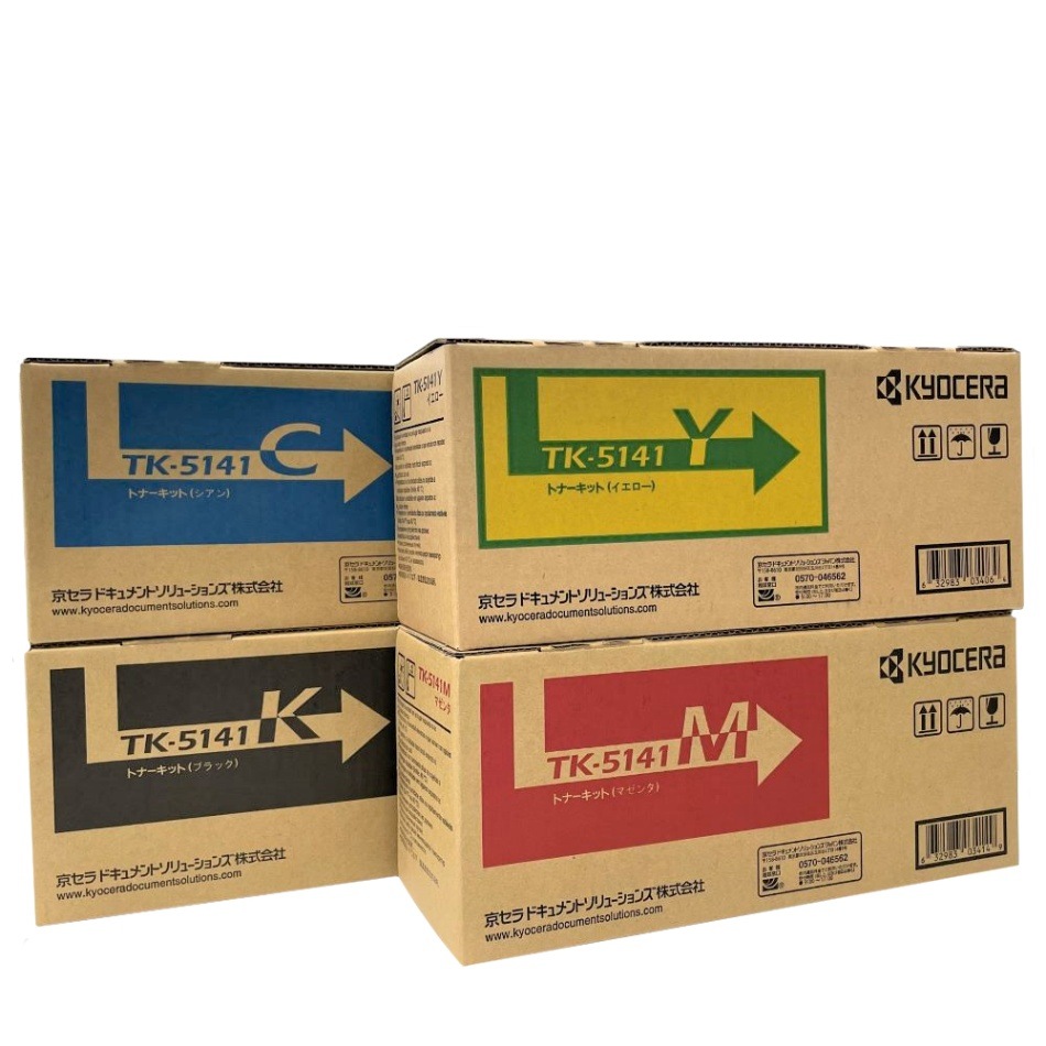京セラ 純正トナーキット TK-5141C / TK-5141M / TK-5141Y / TK-5141K