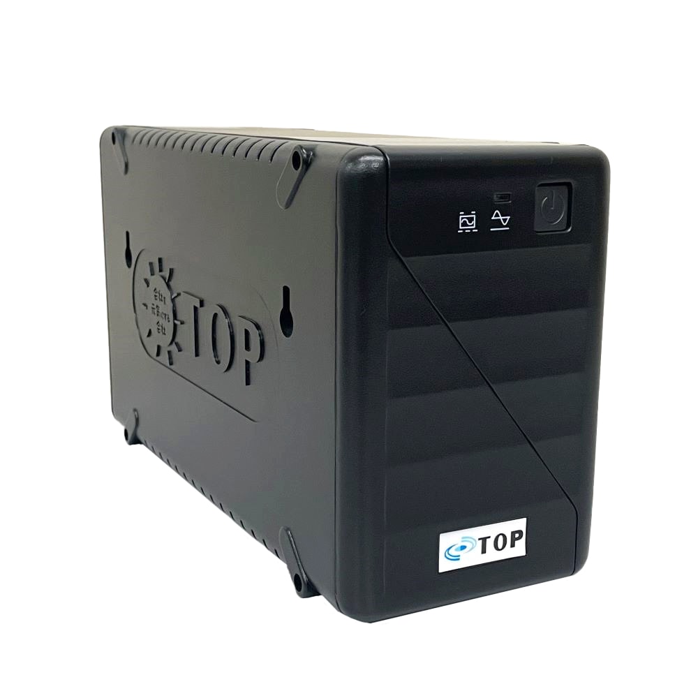 トップ UPS600-5B 小型無停電電源装置 停電用バッテリー 600VA/300W