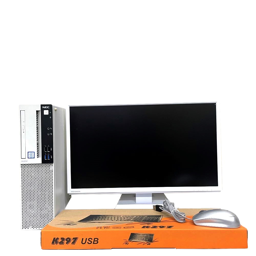 NEC デスクトップパソコン PC-MRL36LZ6AAS4 21.5型液晶ディスプレイ IO