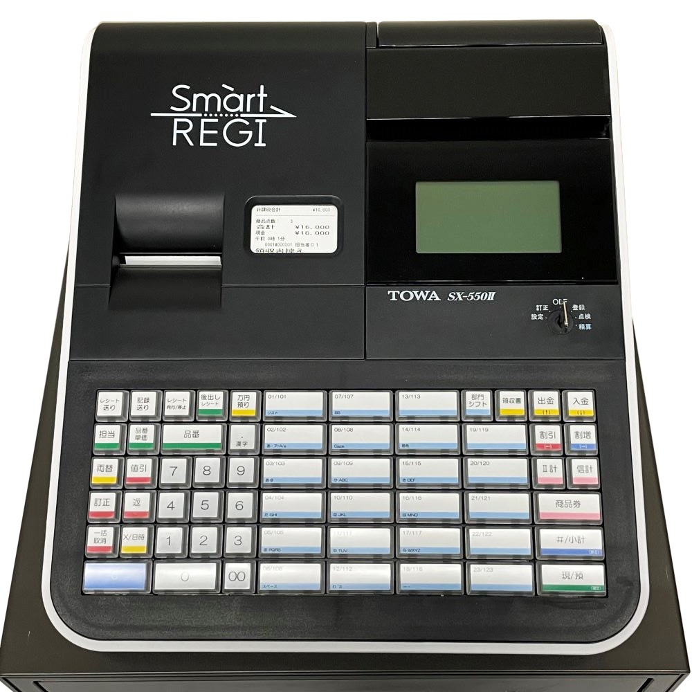 ���¥쥸������ SX-550RII ���ޡ��ȥ쥸 ʣ����Ψ �ڸ���Ψ ����������ɥ����ܡ��� �ǥ�å����ɥ��� �쥸���� �Żҥ쥸������ ������̵���ۡ���š�