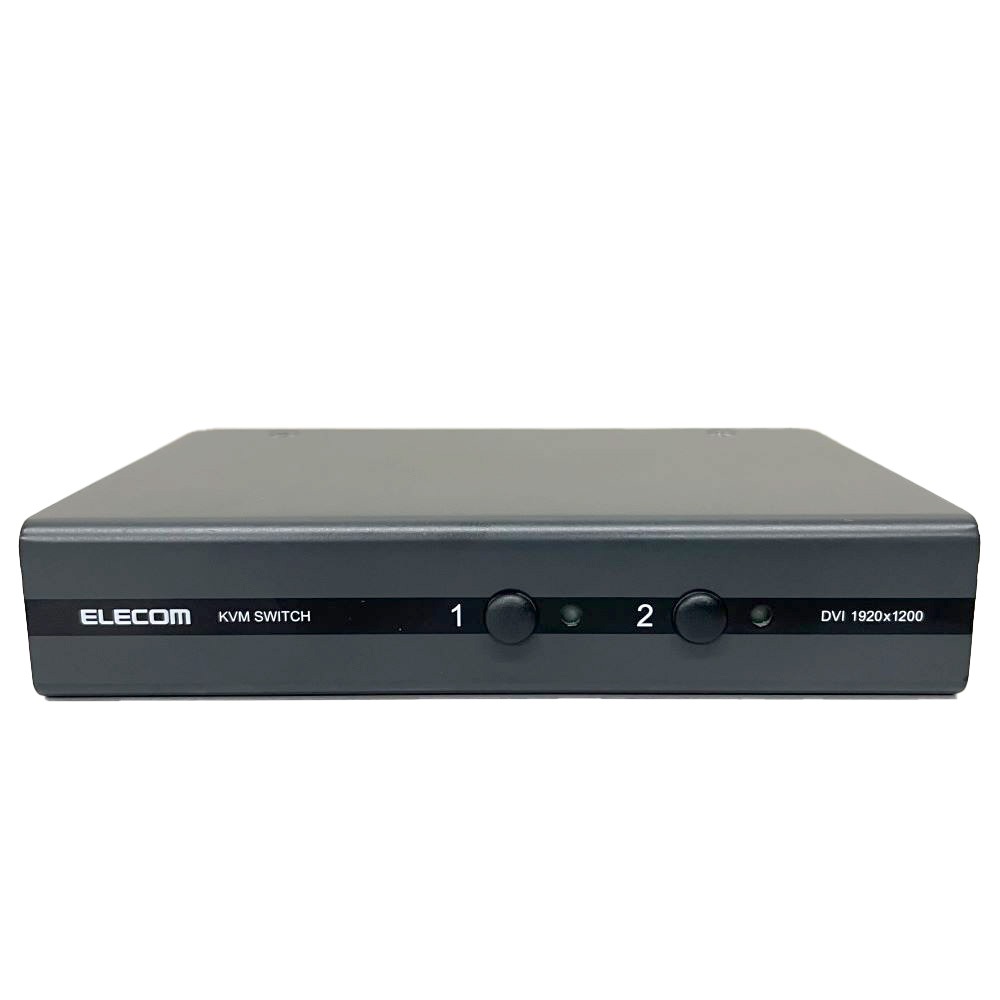 ���쥳�� DVI�б��ѥ��������ش� KVM-DVHDU2 2���� 1920��1200 WUXGA 1920��1080 �ե�HD KVM�����å� �磻�ɲ����� ELECOM �ھ���դ�����̵���ۡ���š�