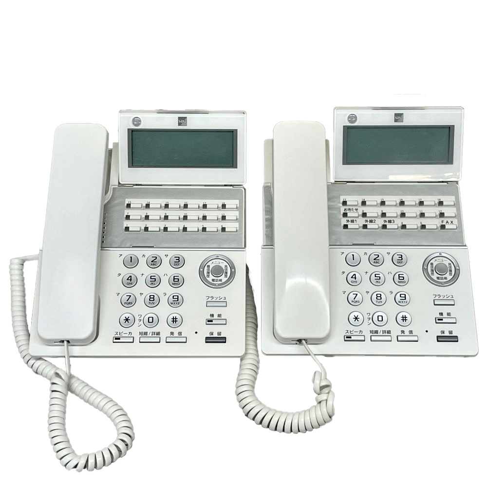 ������ SAXA �ӥ��ͥ��ۥ� PLATIAII Standard PT1000IIStd TD810W 18�ܥ���ɸ�����õ� 2�楻�å� VoIP����16ch��˥å� ��̳�� �Ҥ������� ���ե��� ������̵���ۡ���š�