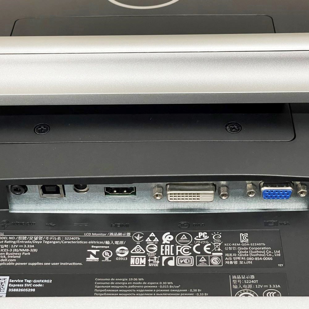 Dell 21.5���վ� �ޥ�����å���˥��� S2240T 1920��1080 �ե�HD ���å��ѥͥ� LED�Хå��饤�� ���ʥ��� HDMI DVI-D �����ѥͥ� USB2.0 �ǥ����ץ쥤 PC ��˥��� ������̵���ۡ���š�