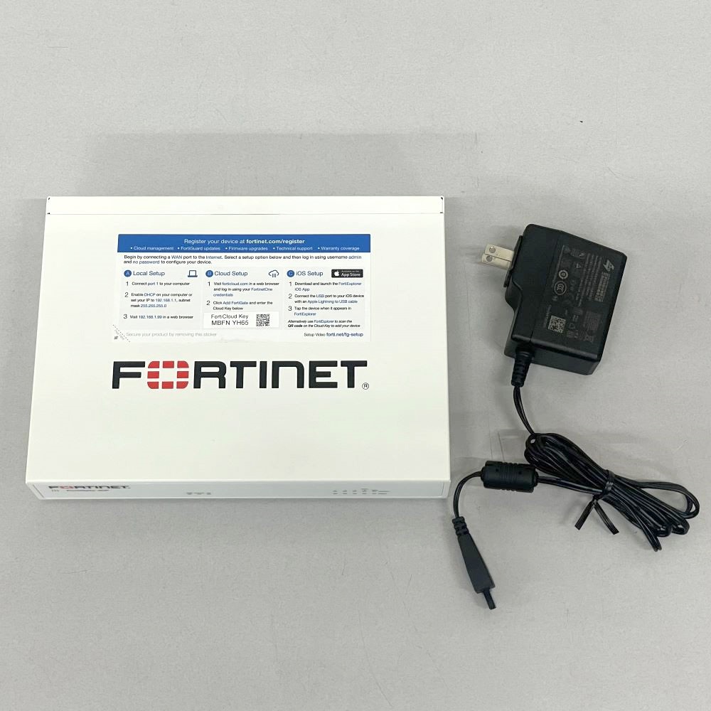 FORTINET ���綼�Ҵ��� UTM FortiGate 40F �ե������������� SD-WAN �������ƥ� IPsec VPN �����к� �ͥåȥ�� ����������륹 �����ϸ��� FG-40F ������̵���ۡ���š�