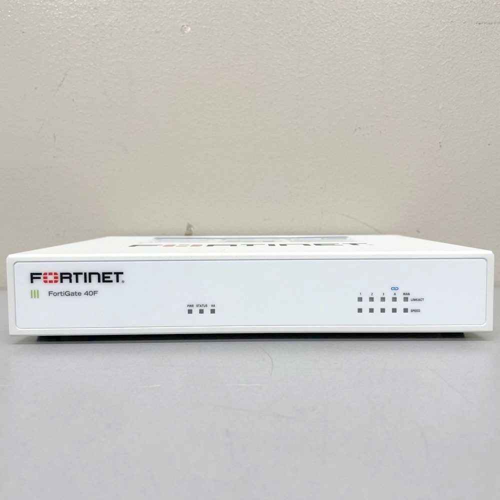 FORTINET ���綼�Ҵ��� UTM FortiGate 40F �ե������������� SD-WAN �������ƥ� IPsec VPN �����к� �ͥåȥ�� ����������륹 �����ϸ��� FG-40F ������̵���ۡ���š�