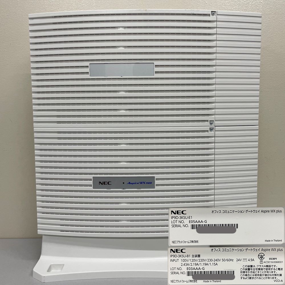 NEC ���ե������ߥ�˥�������� �����ȥ����� Aspire WX Plus 2�ǥ����������˥å� VoIP Unit �Ҥ������� KDDI�������쥯�� �ӥ��ͥ��ۥ� ������̵���ۡ���š�
