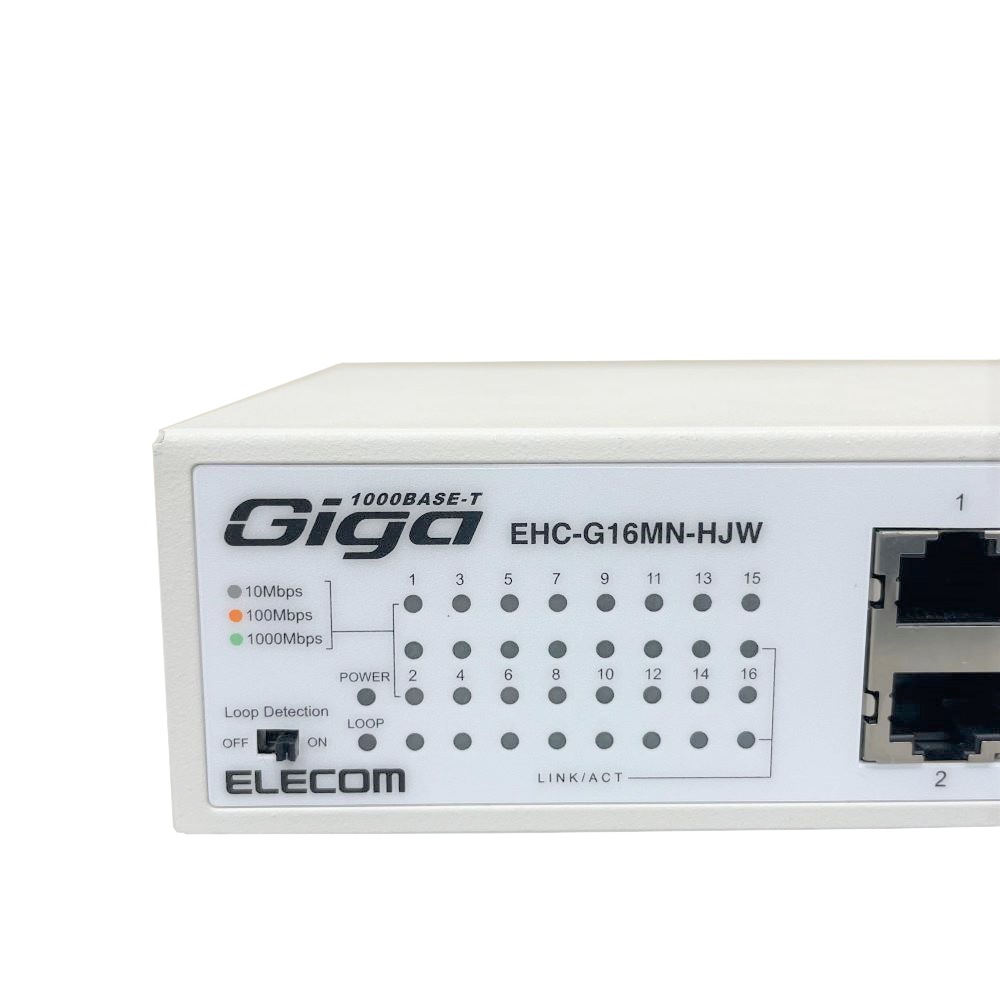 쥳 ӥåȥå󥰥ϥ EHC-G16MN-HJW 16ݡ ᥿ 롼׸ ͥåȥ Giga LAN Auto MDI/MDI-X 1000BASE-Tб Ÿ¢ ޥͥå ھդ̵ۡš