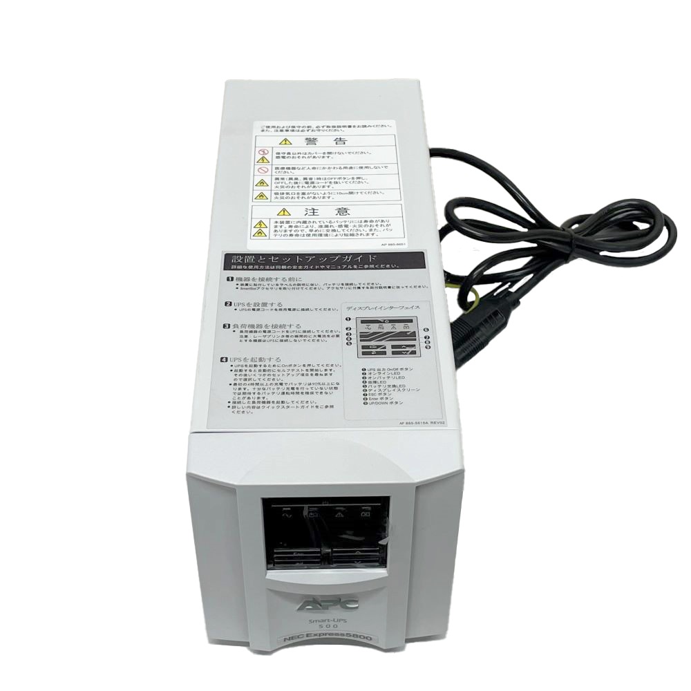 NEC ̵�������� N8180-68B NMT500J Smart-UPS �饤�󥤥󥿥饯�ƥ��� 500VA 360W ����� �����뷿�������� ������̵���ۡ���š�