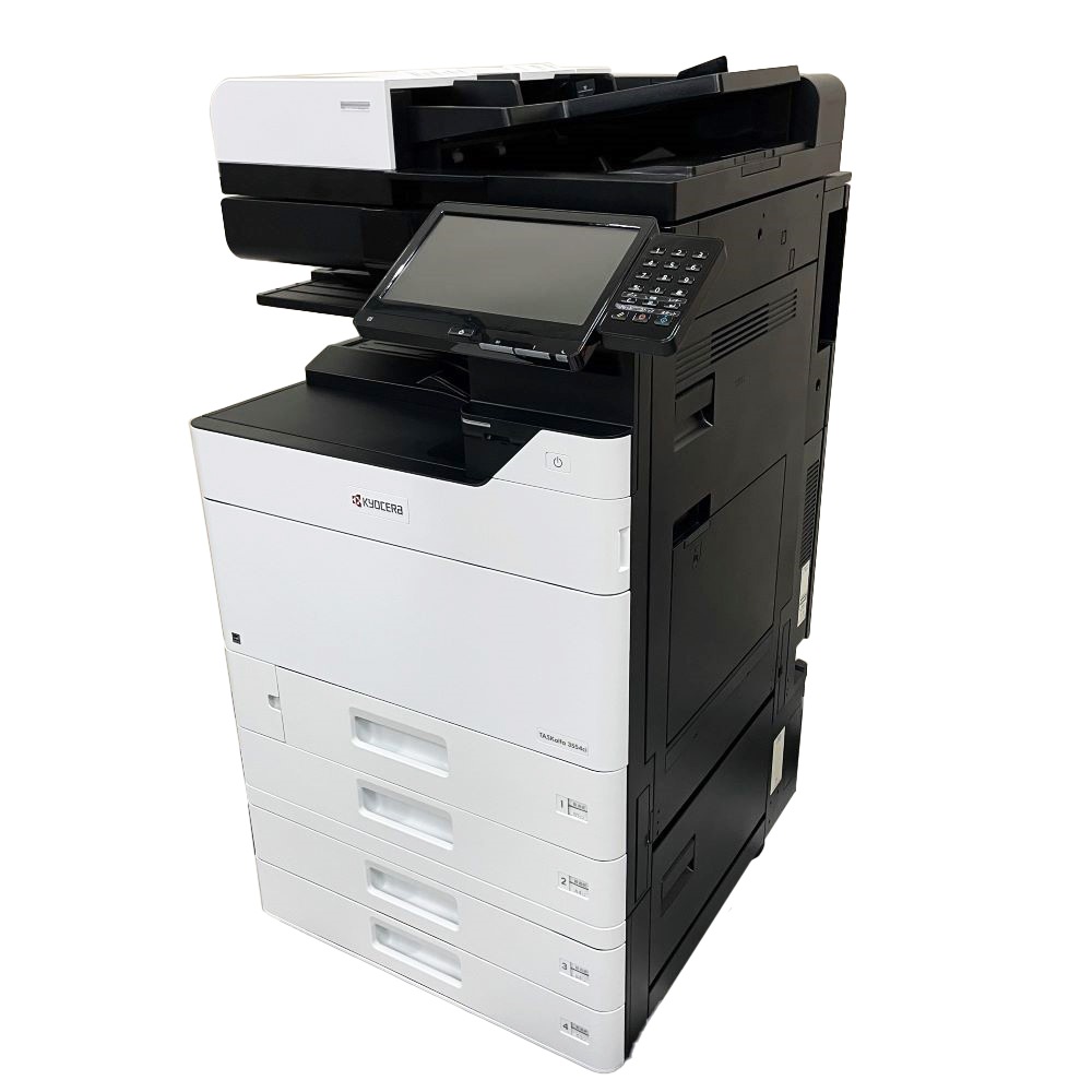 京セラ TASKalfa 3554ci A3カラー複合機 新品トナー3色付き テン 