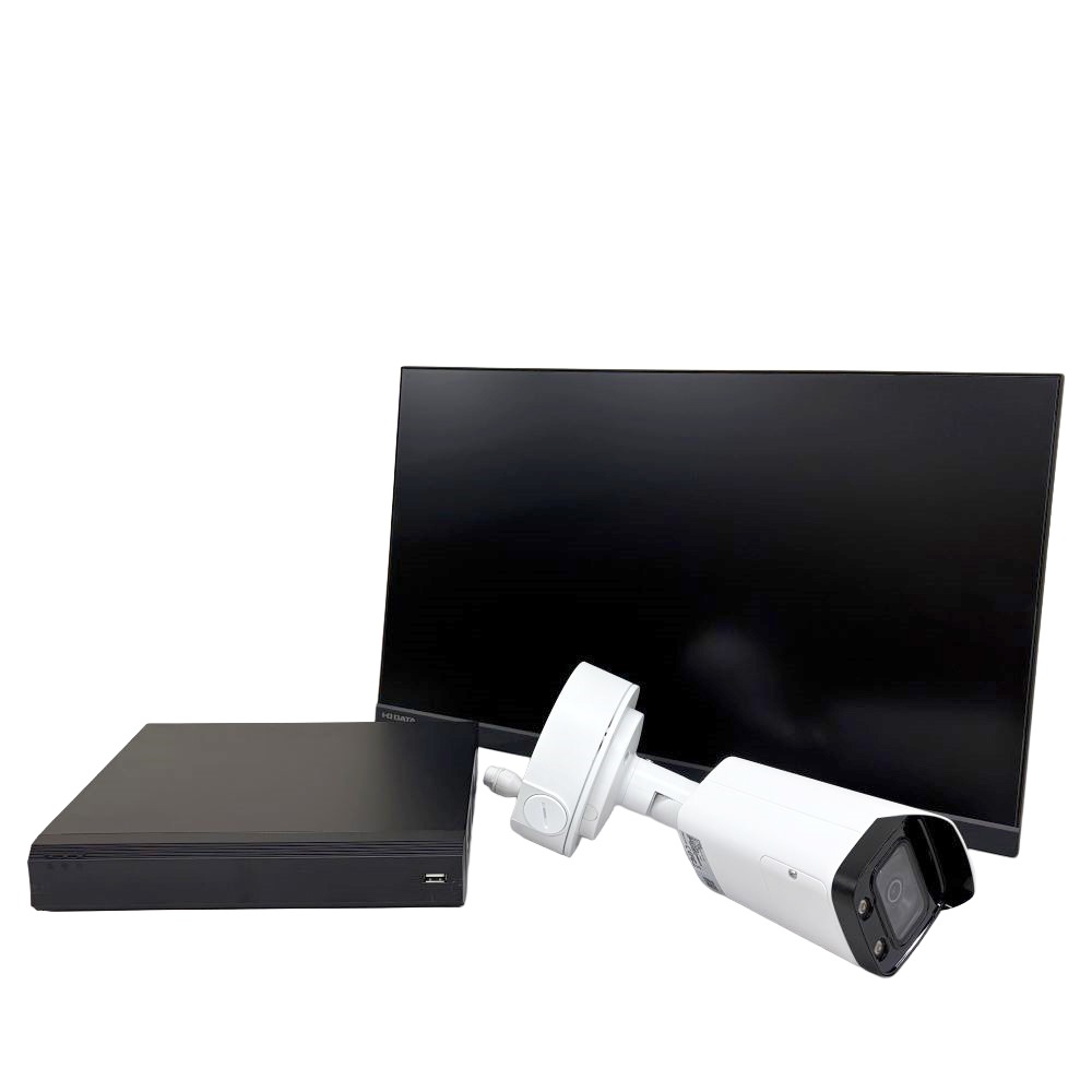 SUNEAST AI ��ǧ�ڵ�ǽ�� 4ch�쥳������ TS-P004-A4-VR 2�ᥬ�ԥ����� AI��ǽ��� �ͥåȥ���Х�åȷ��ɿ奫��� IPC-HFW5241TN-AS-LED IO�ǡ��� 23.8���磻�ɱվ� A241DB�ɳݤ����� �쥳������ �ɿ奫��� ��˥������å� ������̵���ۡ���š�