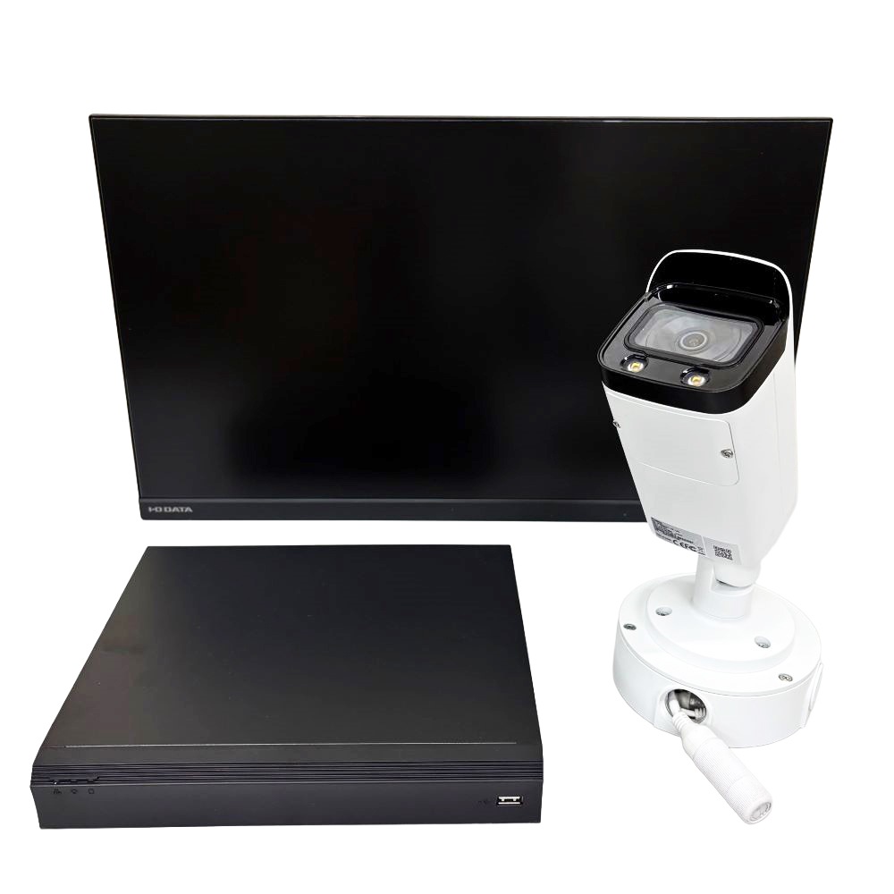 SUNEAST AI ��ǧ�ڵ�ǽ�� 4ch�쥳������ TS-P004-A4-VR 2�ᥬ�ԥ����� AI��ǽ��� �ͥåȥ���Х�åȷ��ɿ奫��� IPC-HFW5241TN-AS-LED IO�ǡ��� 23.8���磻�ɱվ� A241DB�ɳݤ����� �쥳������ �ɿ奫��� ��˥������å� ������̵���ۡ���š�