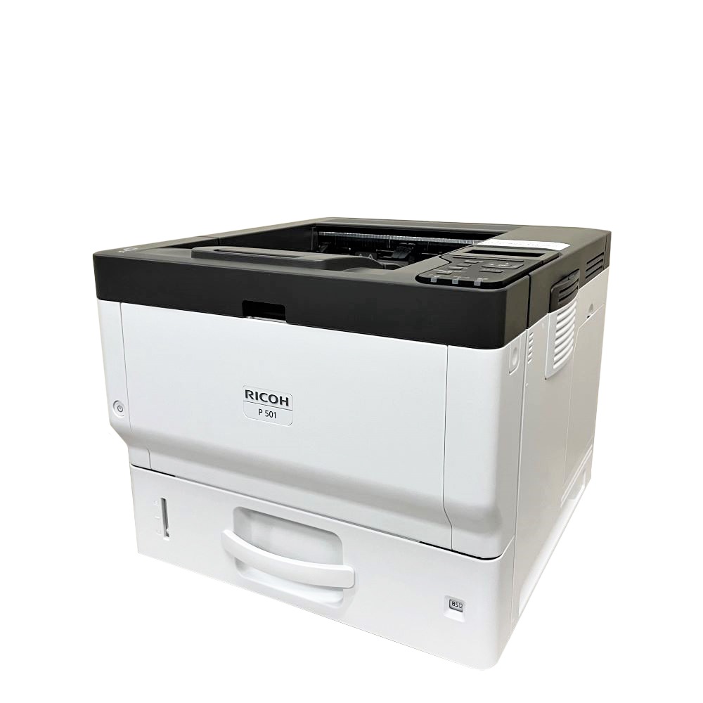 リコー RICOH P 501 A4モノクロプリンター カウンタ6563枚 白黒 LAN
