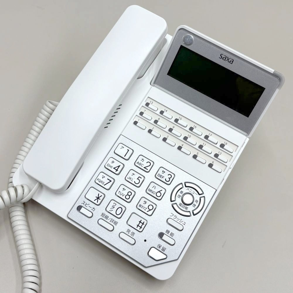 SAXA ������ �ӥ��ͥ��ۥ� PLATIA III Profesional PT3000Pro TD1010 ���õ����å� �Ҥ��������б� VoIP����16ch �롼������ǽ 18�ܥ���ɸ�����õ� �����ӥå� �ӥ��ͥ����ե����� ������̵���ۡ���š�