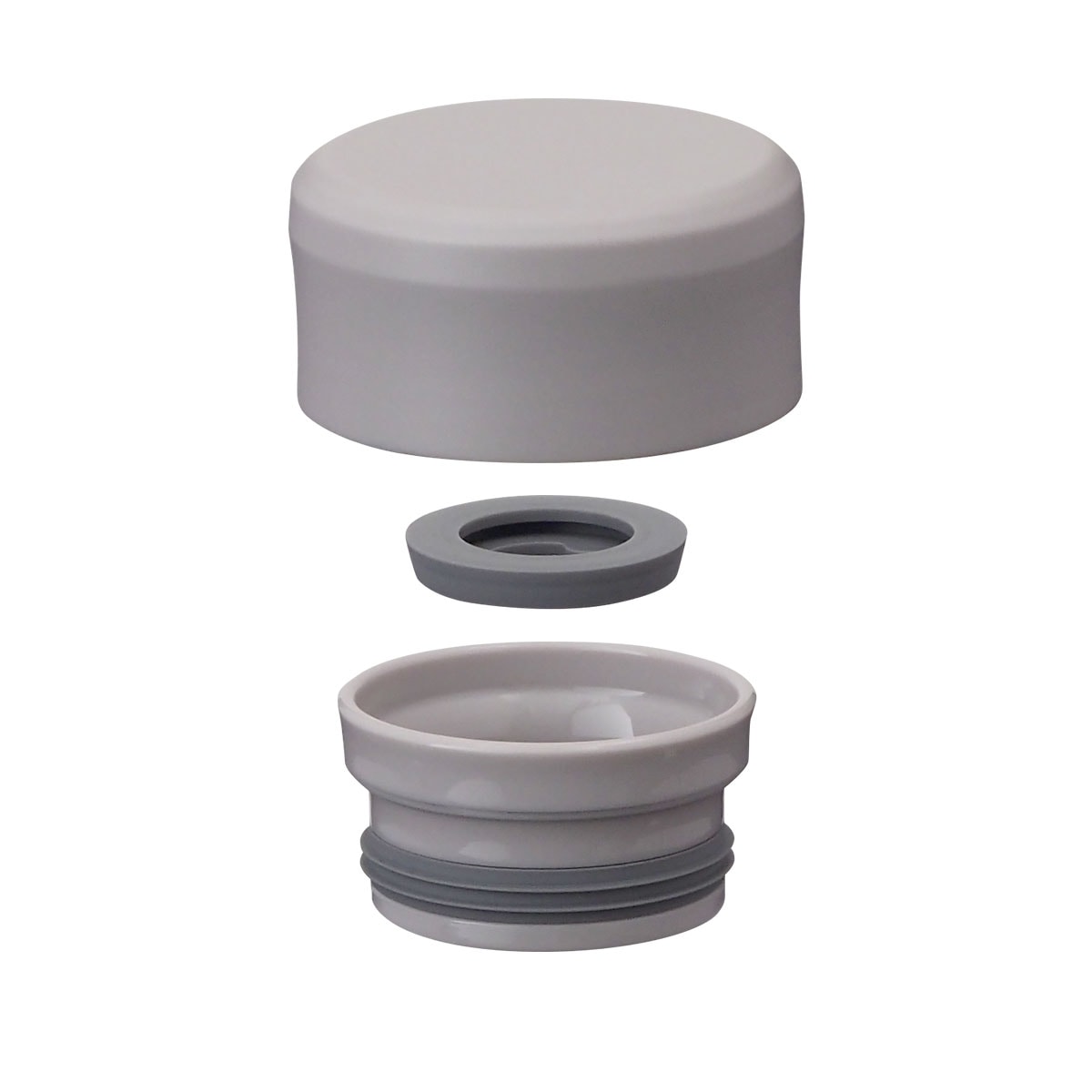 スクリューボトル（SS-350, SS-500）用 ふた一式 グレー SS-GY