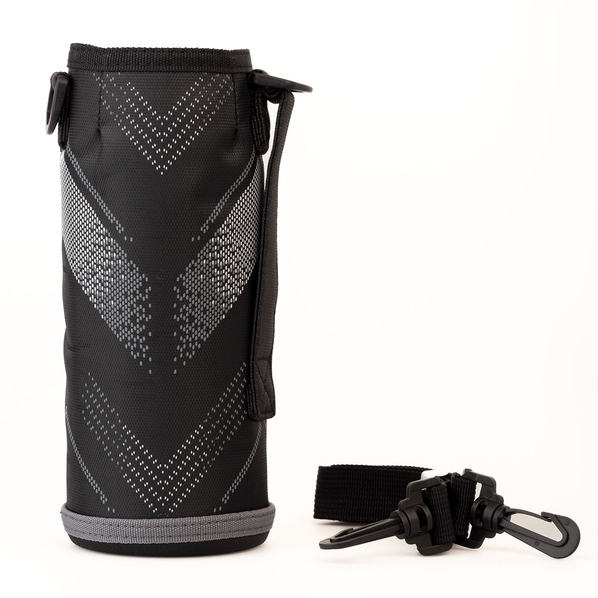 西松屋 ステンレスダイレクトボトル1000ml用 ポーチ ブラック NIDBT