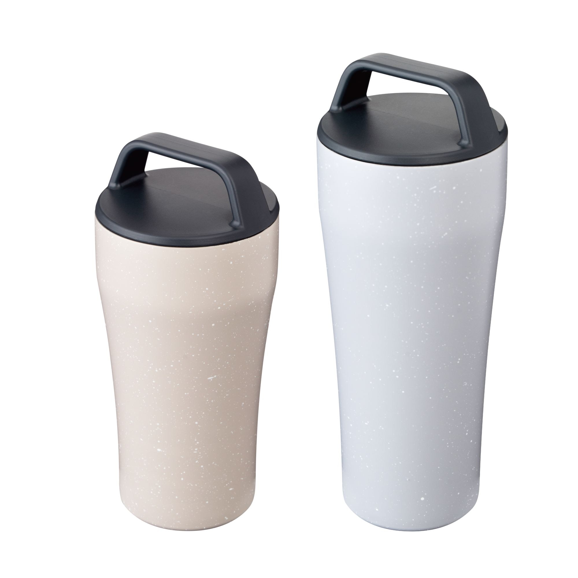 CafeLink（カフェリンク）固定ハンドル ふた付きタンブラー グレー モカ 355mL 473mL ACST-H