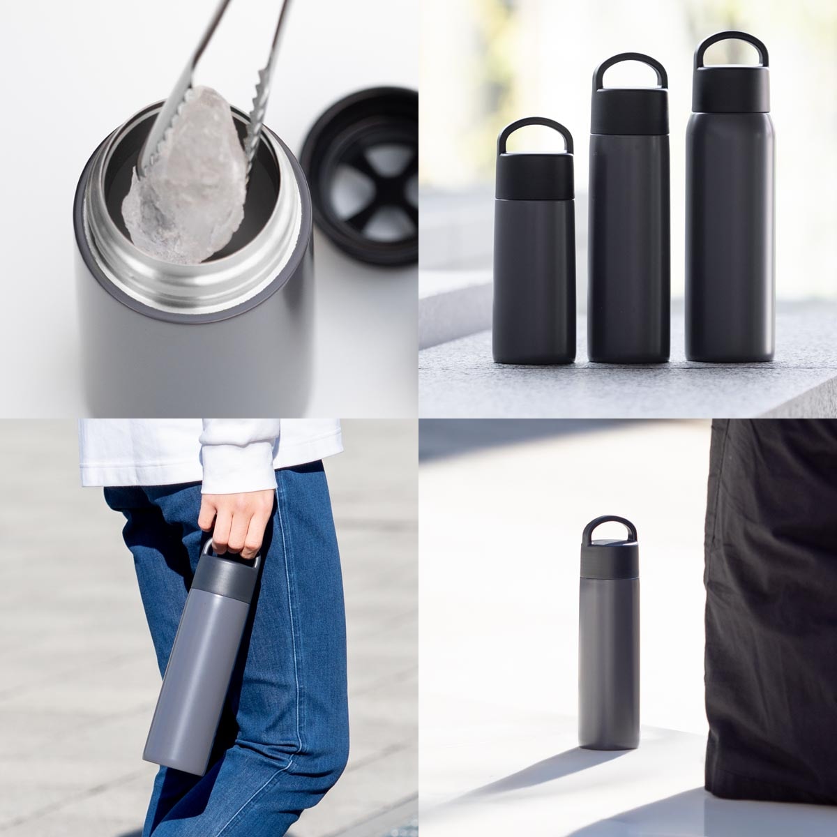 Basic Products ベーシックプロダクツ ハンドル付きスクリューボトル 360ml 510ml 630ml 760ml AHSシリーズ