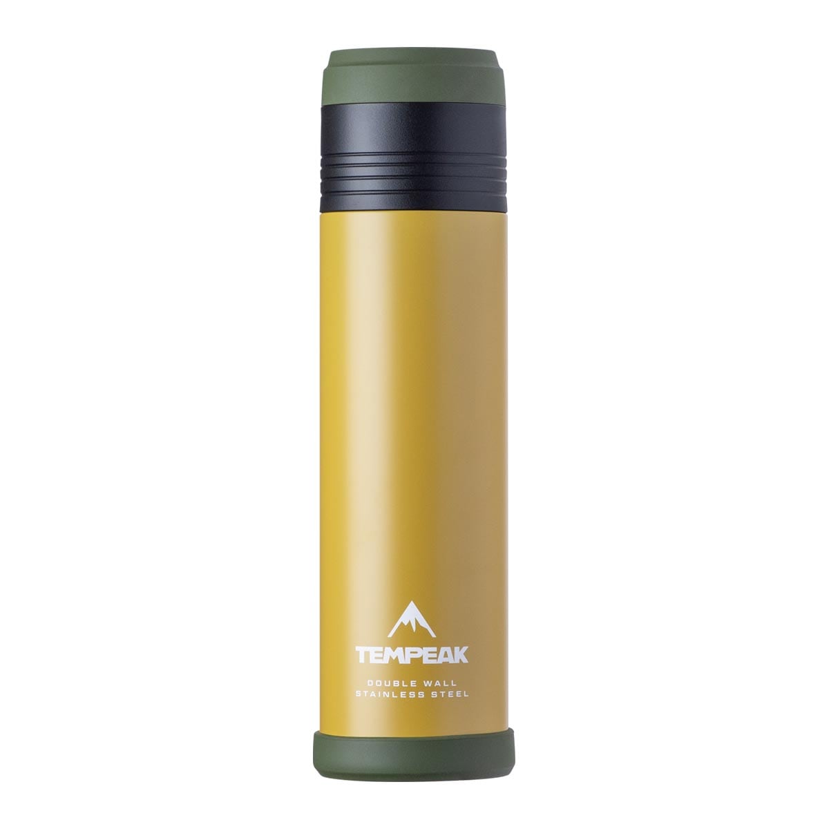 TEMPEAK（テンピーク）超保温ボトル 国内最高レベルの保温力 コップ付き 530ml 750ml 900ml 1200ml ブラック シルバーグリーン ターコイズ コヨーテ ライトグレー ミルキーグリーンATPB