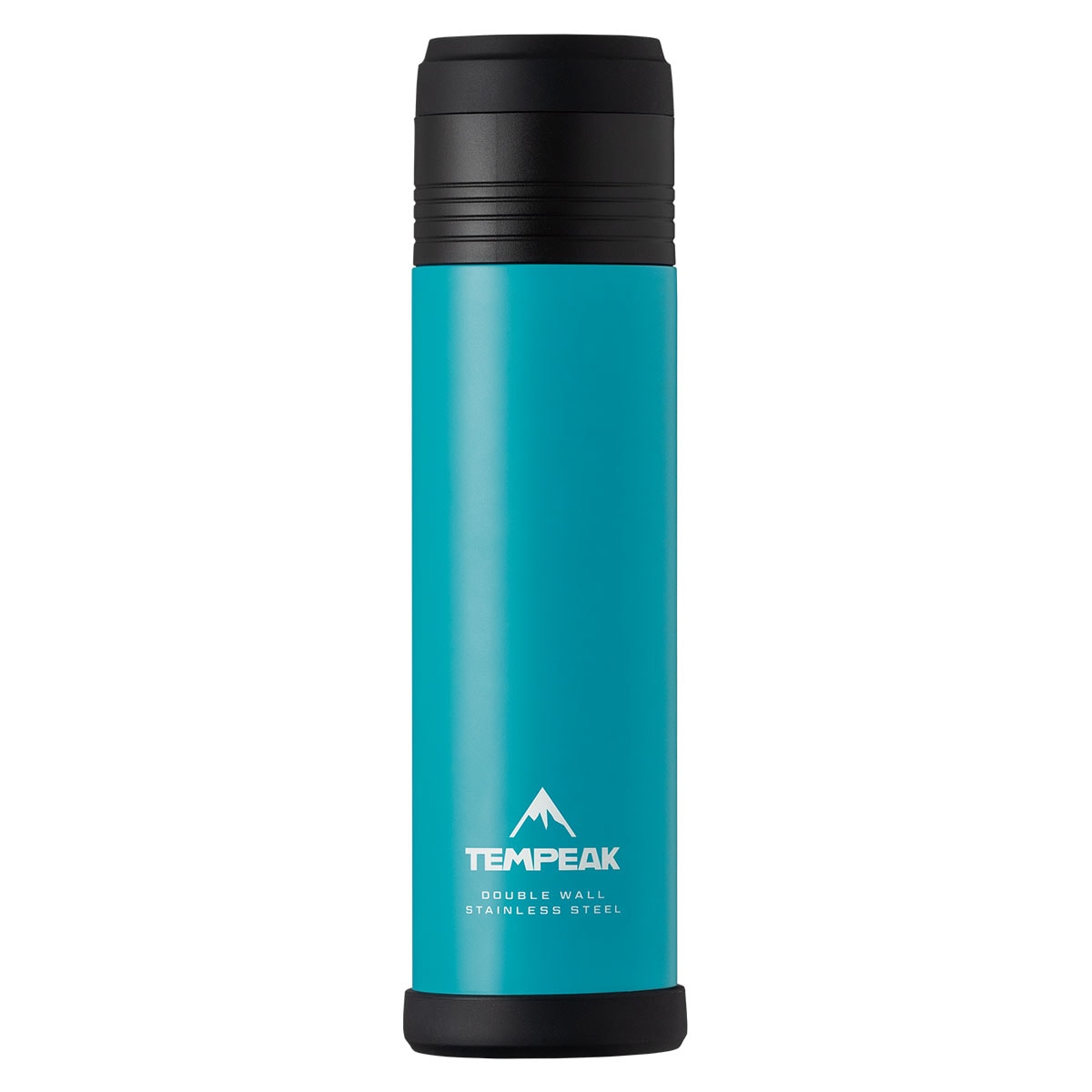 TEMPEAK(テンピーク)超保温ボトル 国内最高レベルの保温力 コップ付き 530ml 750ml 900ml 1200ml ブラック シルバーグリーン ターコイズATPB