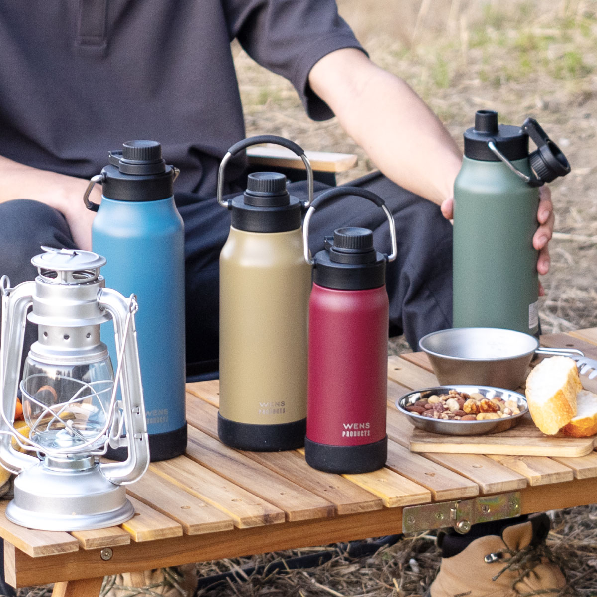 WENS PRODUCTS（ウェンズプロダクツ） ハンドル付きダイレクトボトル 600mL 1.0L 1.2L ADHB-Bシリーズ