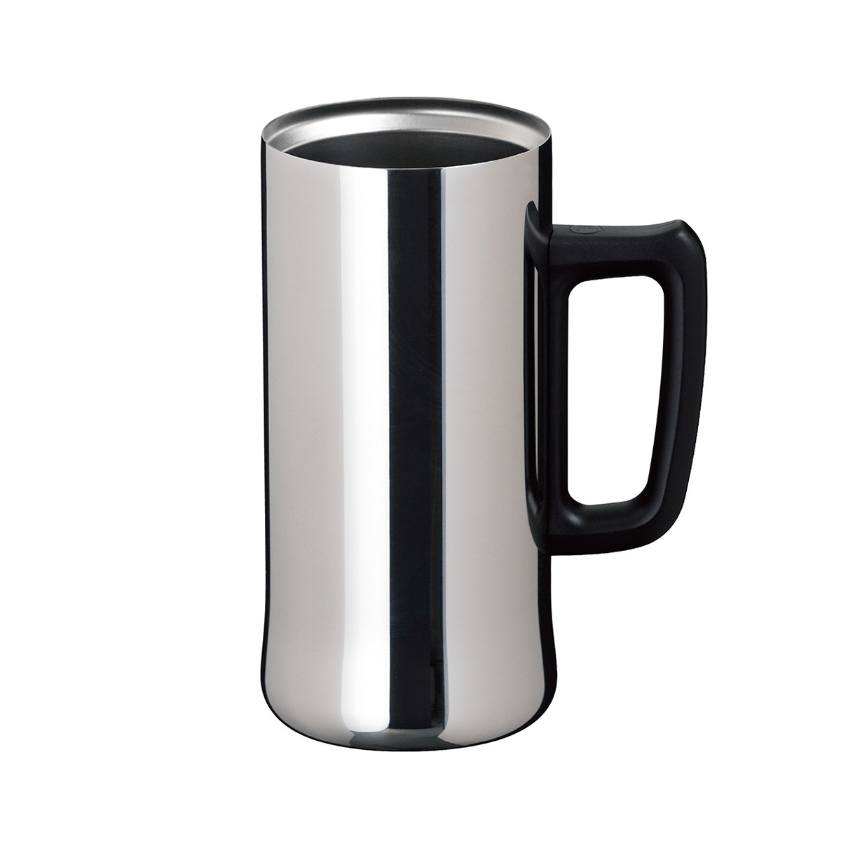 ケース販売 Sinqs(シンクス)ビアジョッキ 外面ミラー仕上げ うす口 BIGサイズ 700ml ASJ-702MR20P