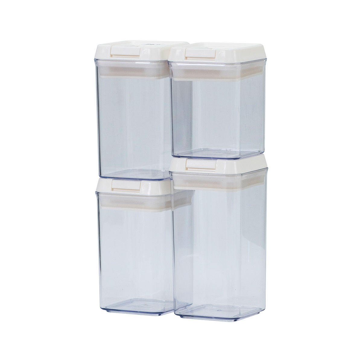 ケース販売 DELI SHELD（デリシールド）ワンタッチレバー式キャニスター Sサイズ 500ml ADL-500S48P 48個入り