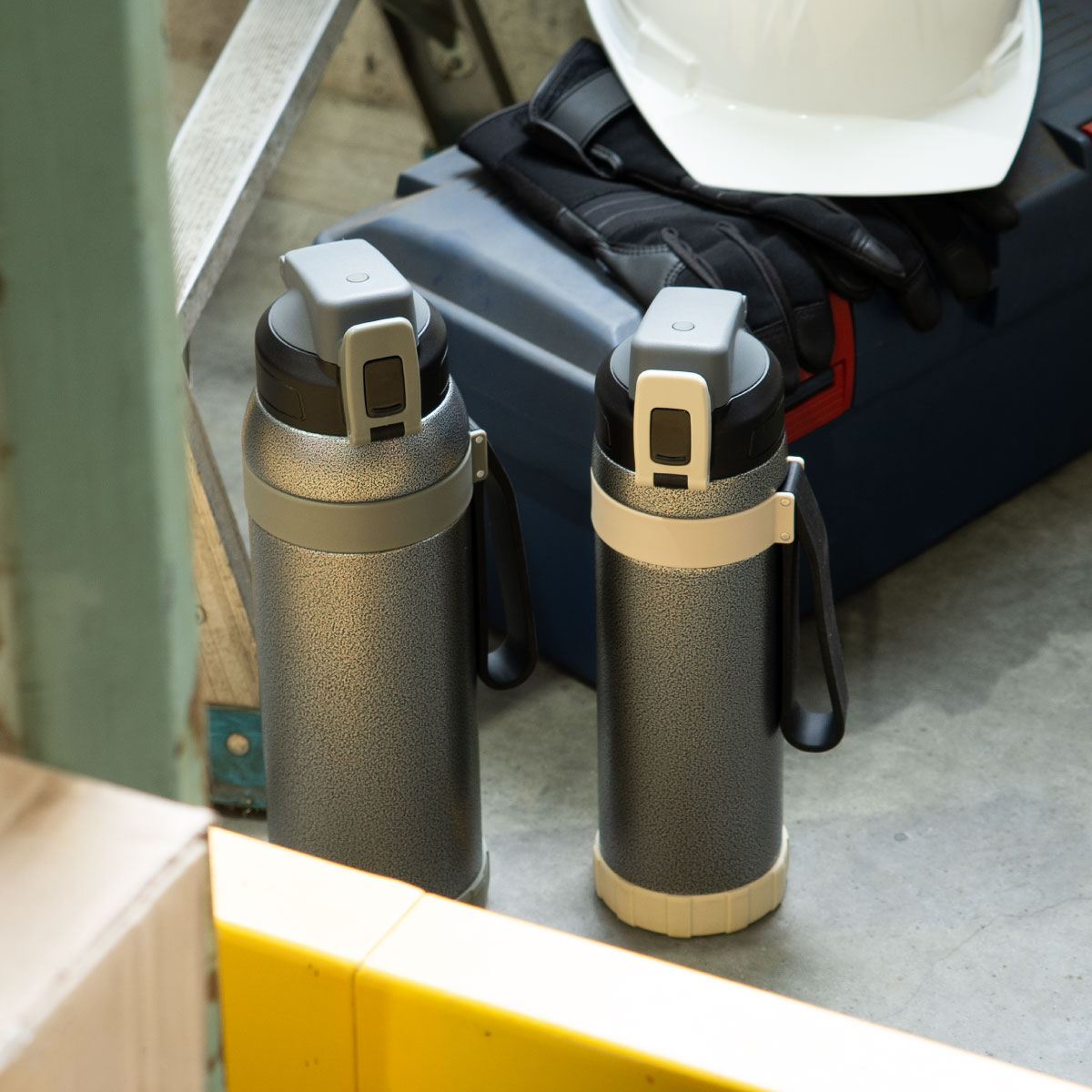 ワーカーズボトル ハンドストラップ付き ダイレクトボトル 1.0L/1.5L