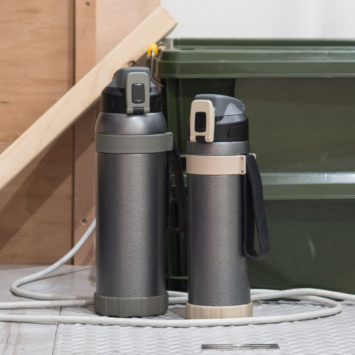 ワーカーズボトル ハンドストラップ付き ダイレクトボトル 1.0L/1.5L