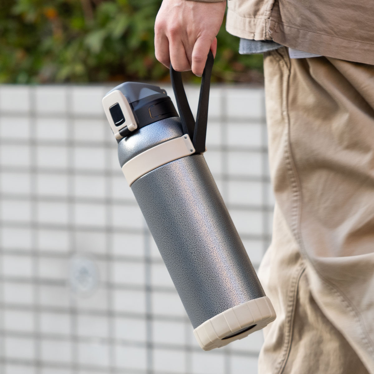 ワーカーズボトル ハンドストラップ付き ダイレクトボトル 1.0L/1.5L