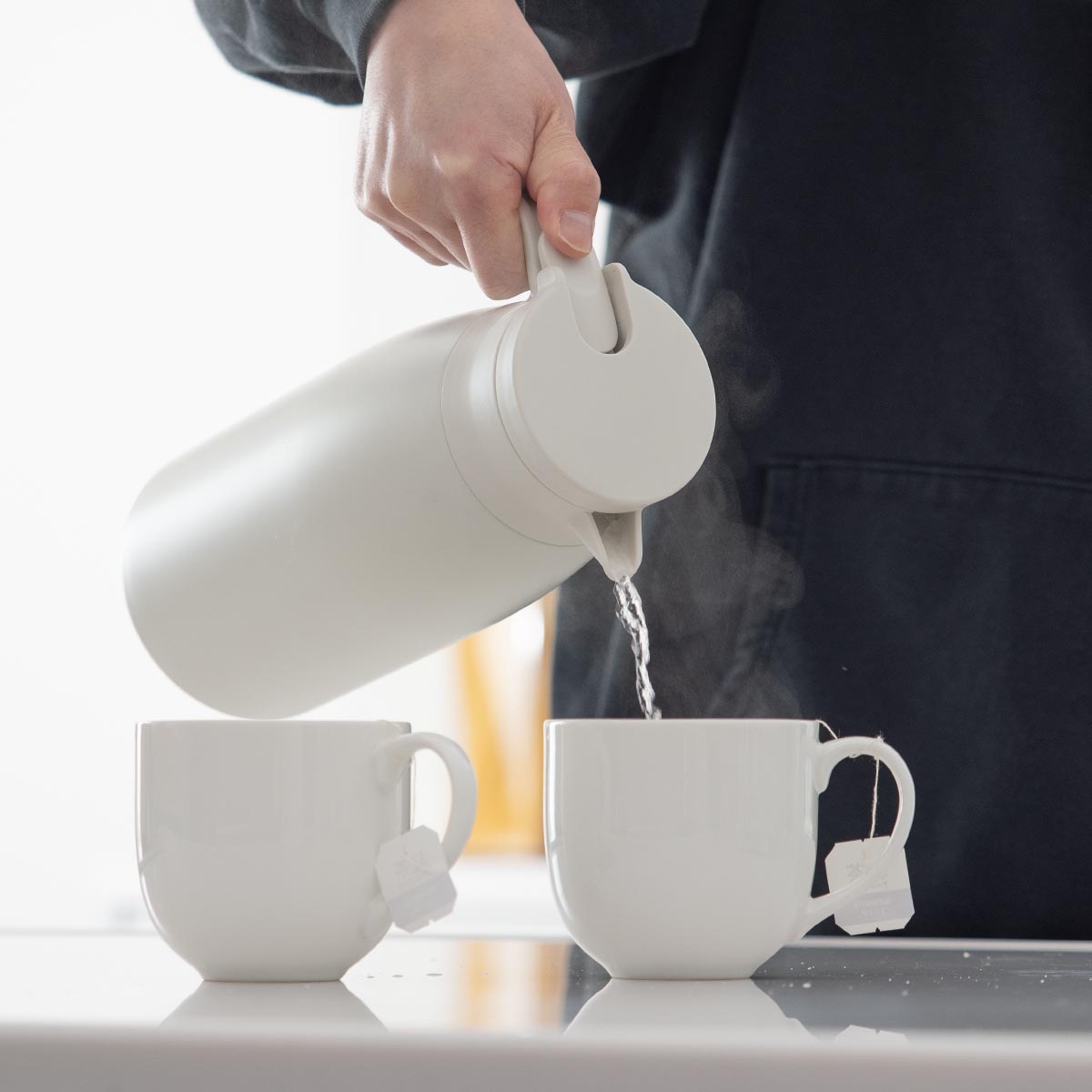 Basic Products (ベーシックプロダクツ) 保温ポット 保冷ポット 800mL 1000mL 1500mL 0.8L 1L 1.5L ATPR