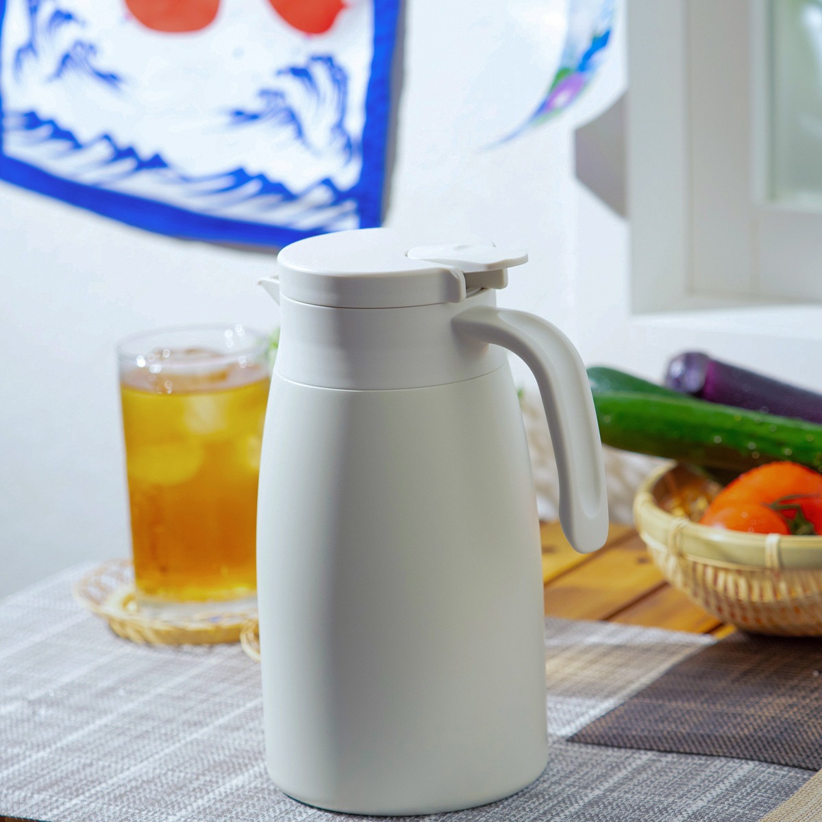 Basic Products (ベーシックプロダクツ) 保温ポット 保冷ポット 800mL 1000mL 1500mL 0.8L 1L 1.5L ATPR