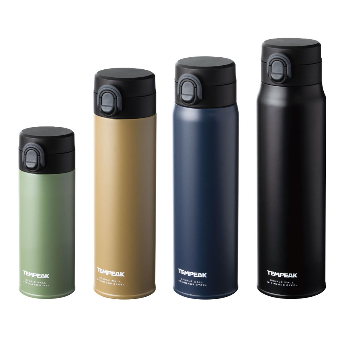 TEMPEAK（テンピーク）超保温軽量スクリューマグボトル 国内最強レベルの保温力 350ml 500ml 600ml 800ml ATPBW