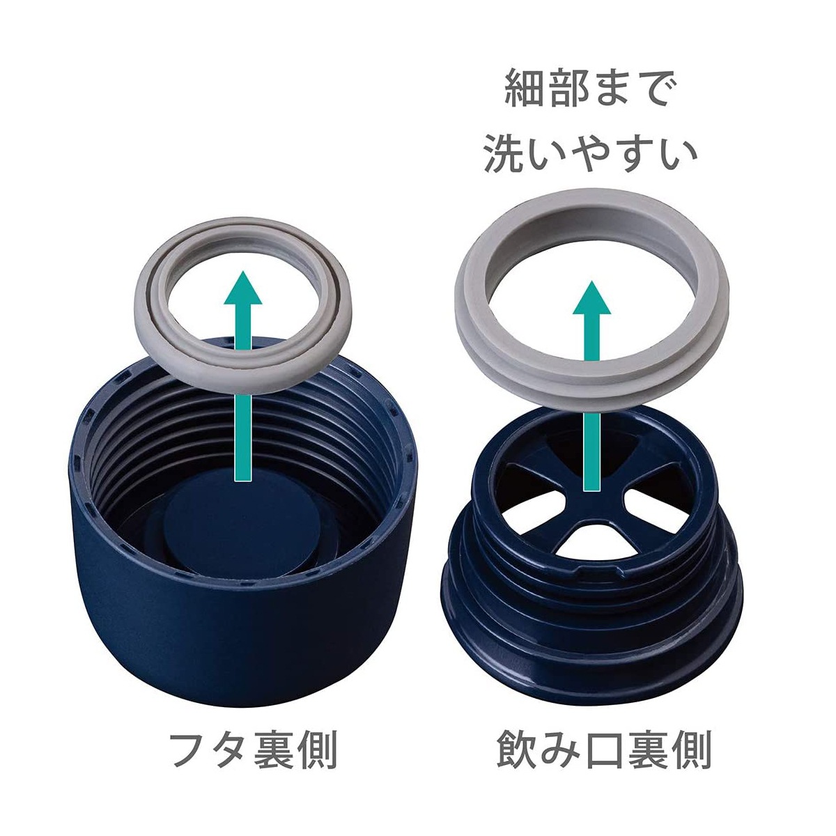 SWITCHMAG（スイッチマグ）スクリューキャップセット ネイビー AS-NV