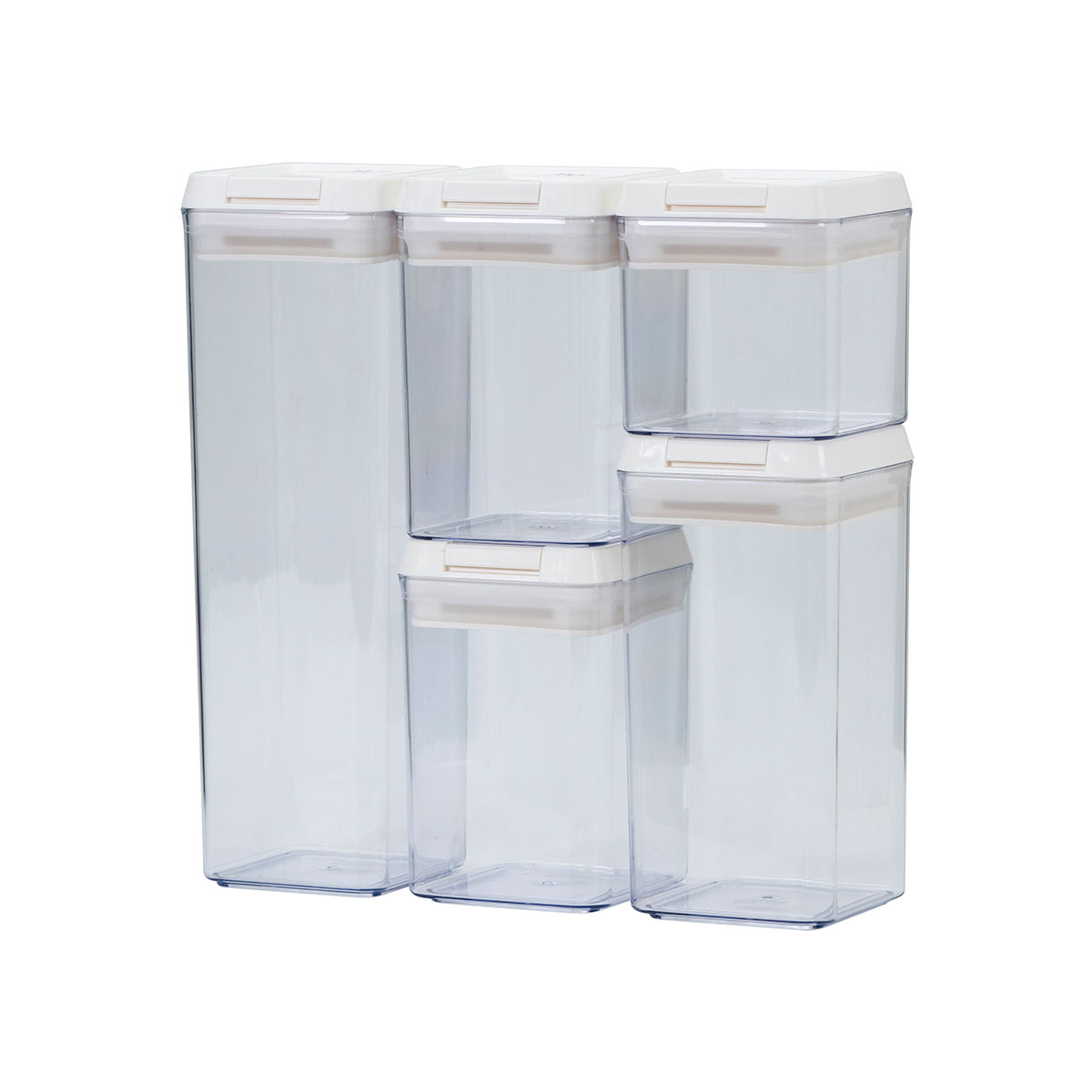 ケース販売 DELI SHELD（デリシールド）ワンタッチレバー式キャニスター Mサイズ 1200ml ADL-1200M24P 24個入り