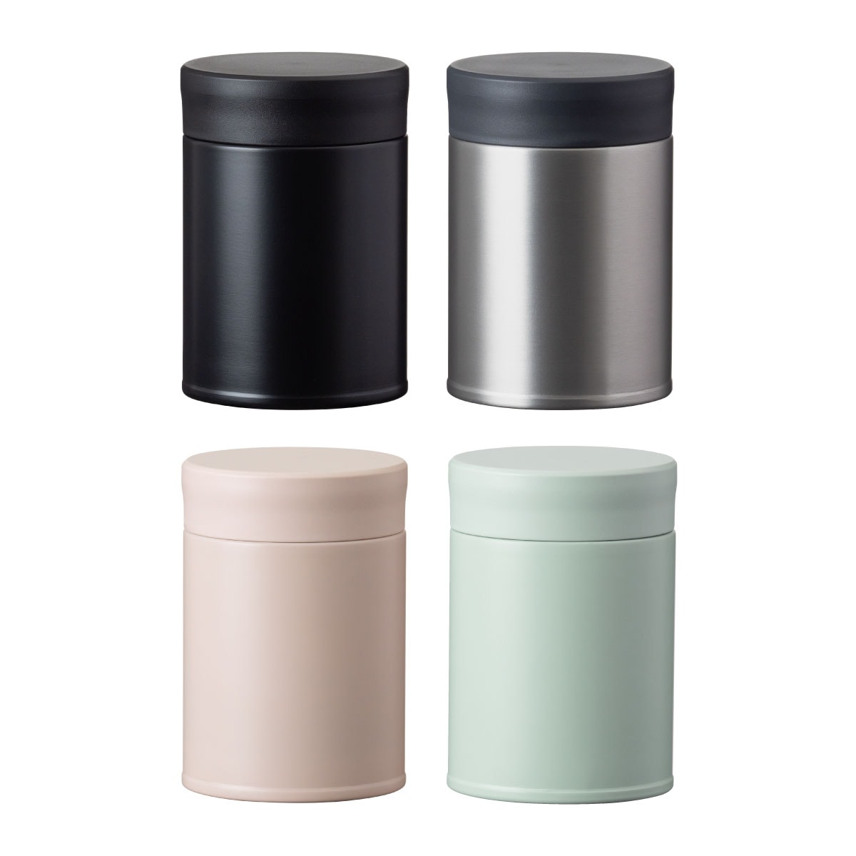 フードポット スープジャー 310ml マットブラック マットシルバー