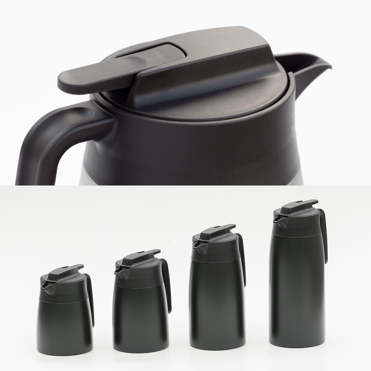 ケース販売 12個入り VARIUS（バリウス）超軽量コンパクトステンレスポット フタが分解して洗える 800mL AVTP-05-CASE