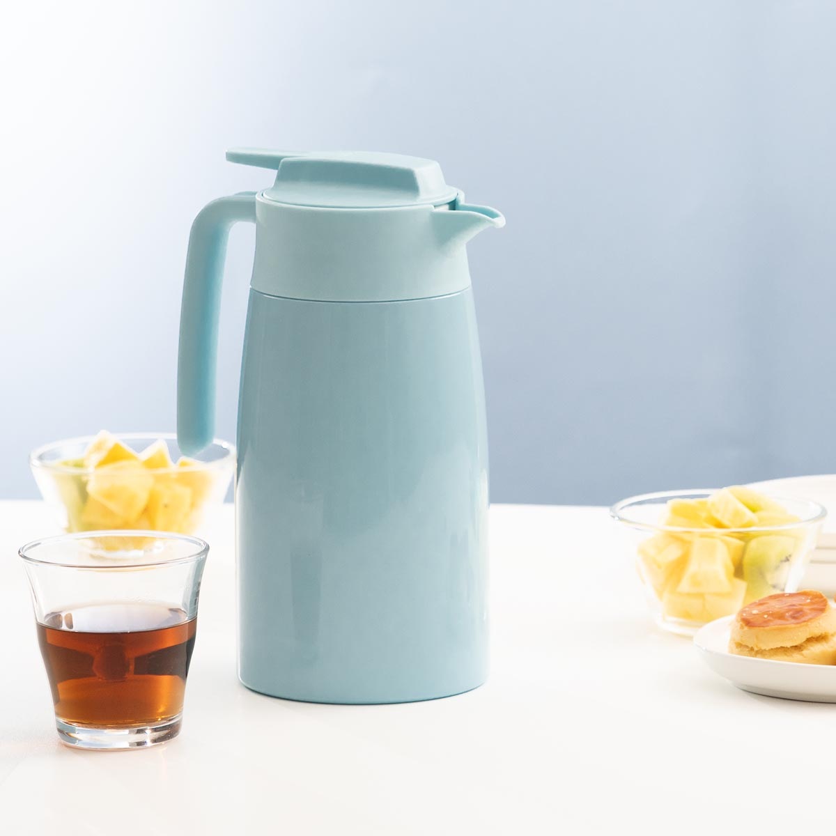 ケース販売 12個入り VARIUS（バリウス）超軽量コンパクトステンレスポット フタが分解して洗える 800mL AVTP-05-CASE