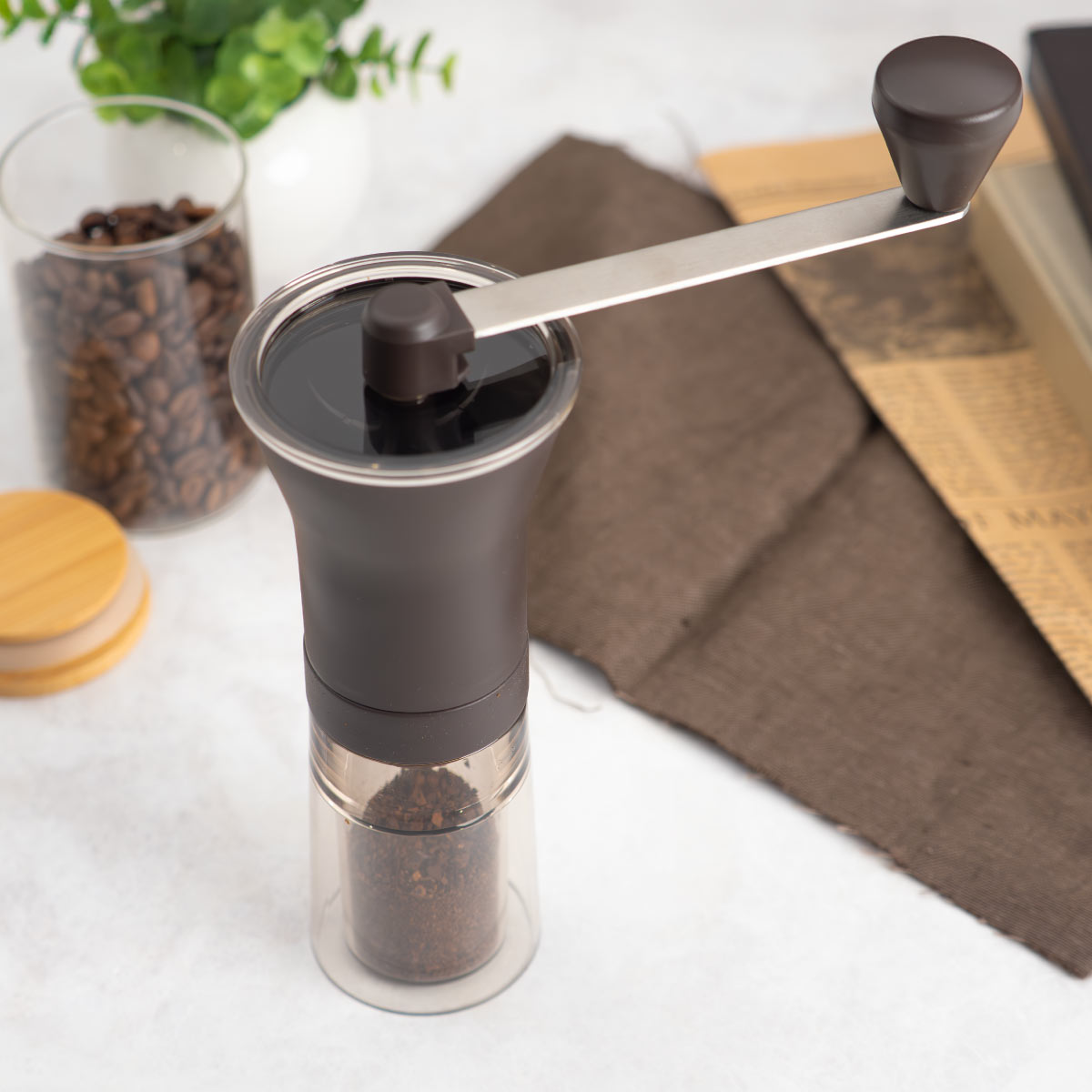 CafeLink(カフェリンク) セラミック コーヒーミル ACG-BKP ACG-BRP