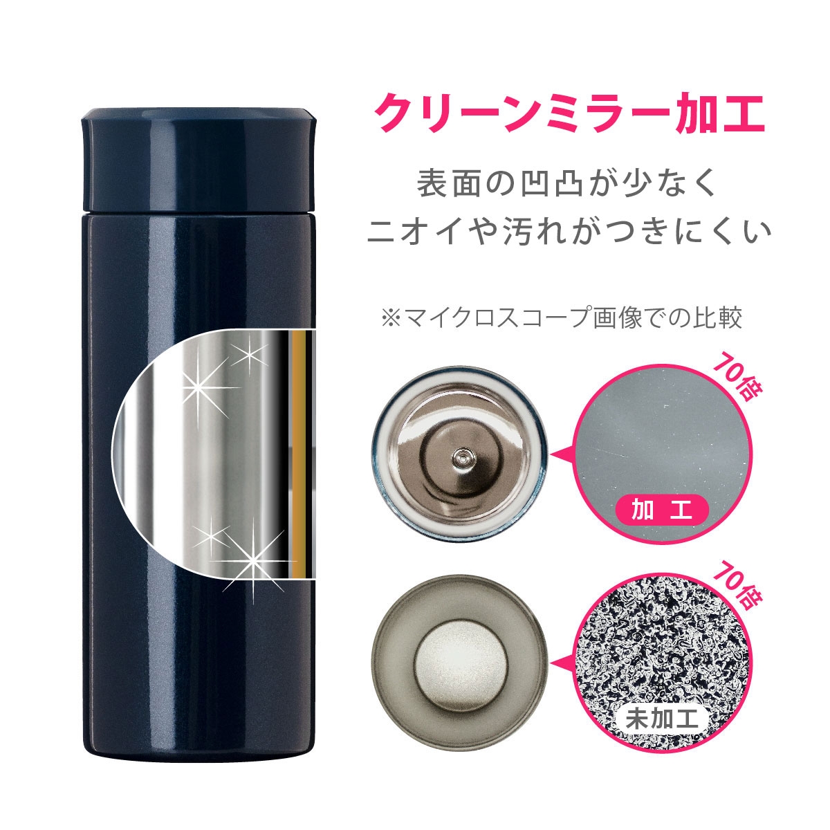 Airlist（エアリスト）超軽量スリムボトル 300ml ホワイト ARSS-300WH