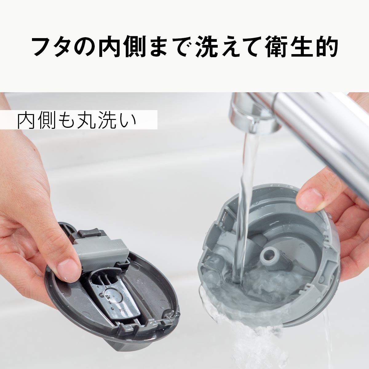 VARIUS（バリウス）超軽量コンパクトステンレスポット フタが分解して洗える 800mL 1100mL 1600mL 2100mL AVTP-05