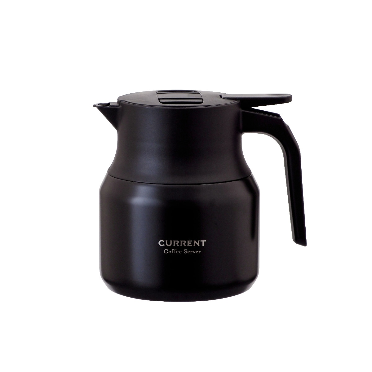 ケース販売 CafeLink（カフェリンク）カレント・アジャスタブルサーバー 0.65L ブラック ACS-605BK12P