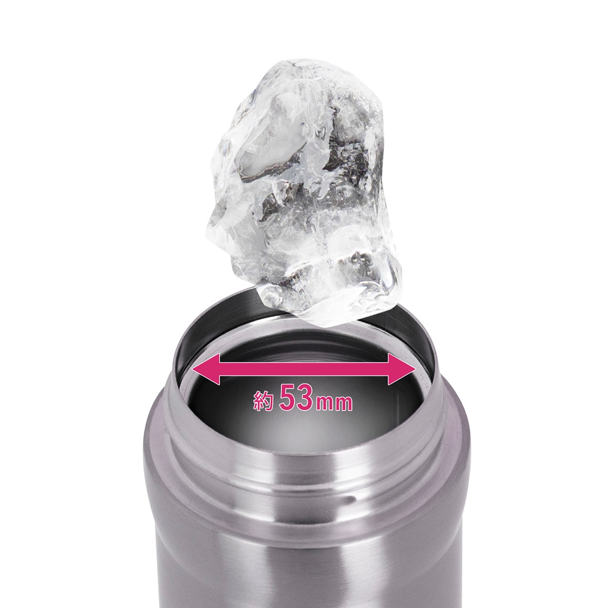 CafeLink(カフェリンク)カレント・コーヒーワンタッチボトル 350ml シルバー ACW-352SV