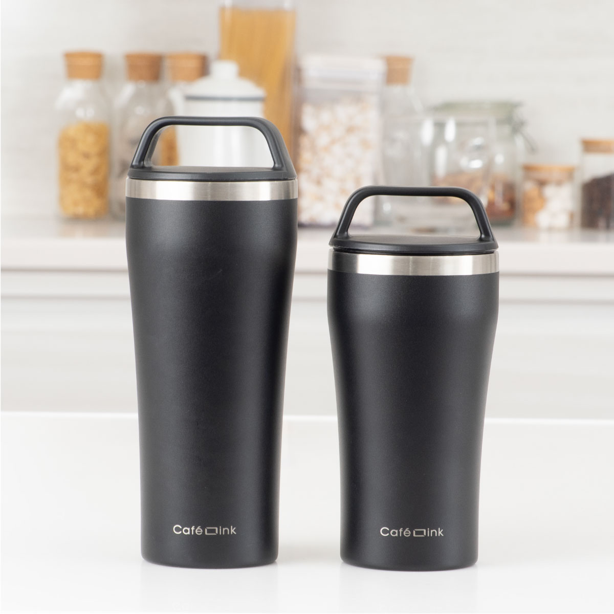 CafeLink(カフェリンク)固定ハンドル ふた付きタンブラー 355mL 473mL ACST-H