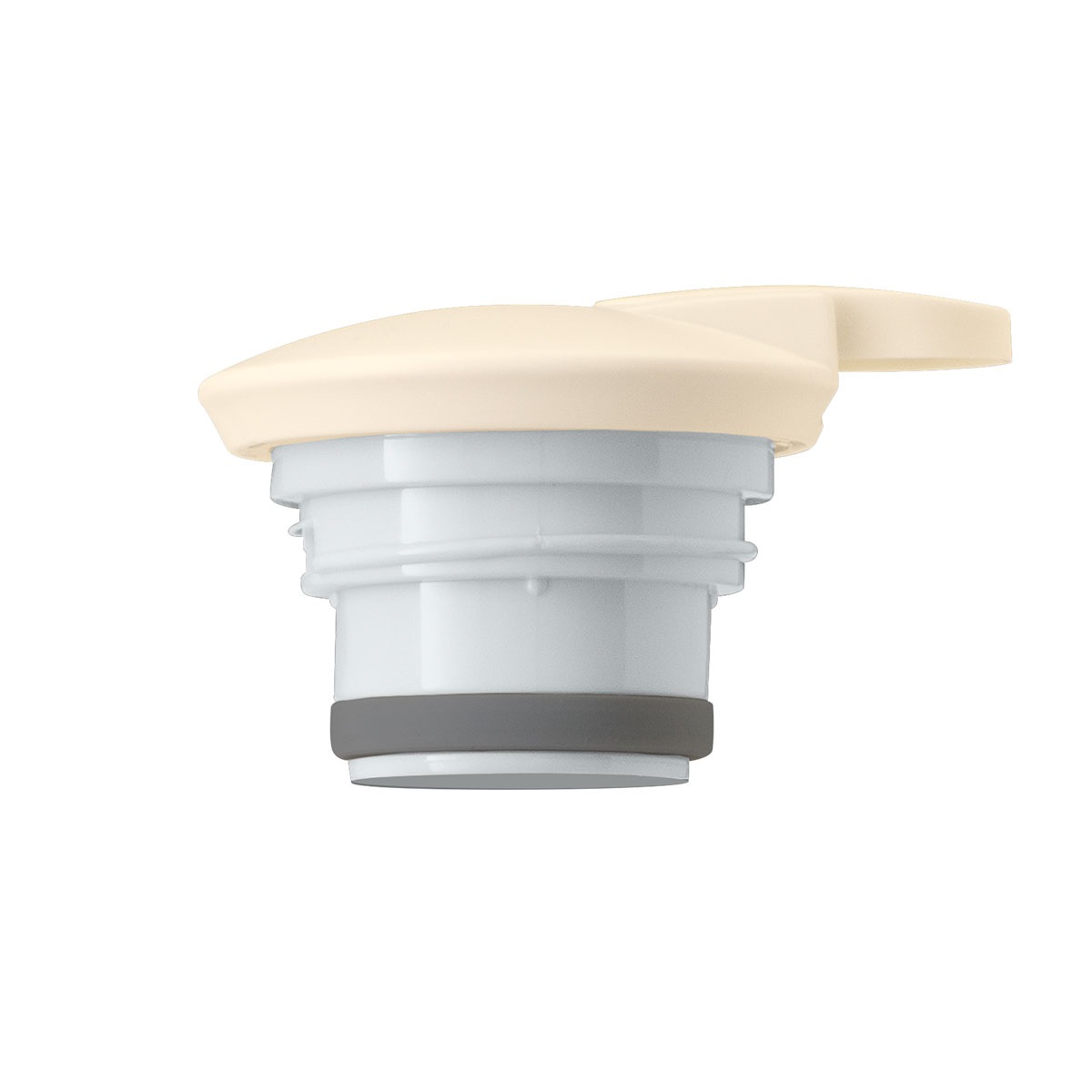 軽量ステンレス卓上ポット 1.2L リーフ柄ホワイト用 中栓（ふた）一式 AKTH-1200WH-CS