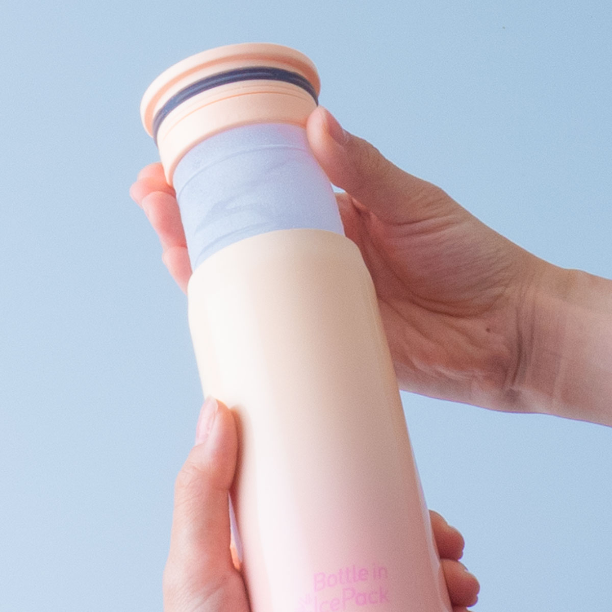 Bottle in Ice Pack（ボトルインアイスパック）氷のう ミニサイズ　ラージサイズ　2Pセット　AICPシリーズ
