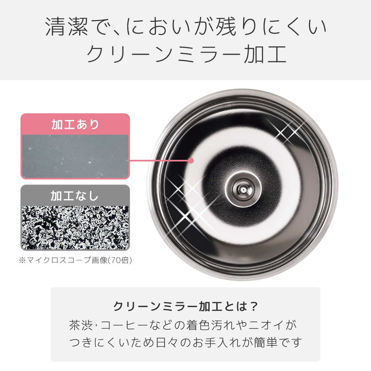 UNIR (ユニール) 洗いやすい シームレスボトル パッキン一体型 370ml オフホワイト ASLB-370OW